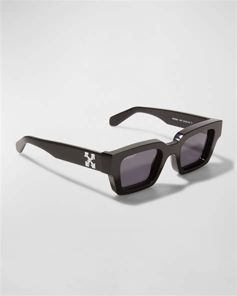 white mens sunglasses|off white sunglasses neiman marcus.